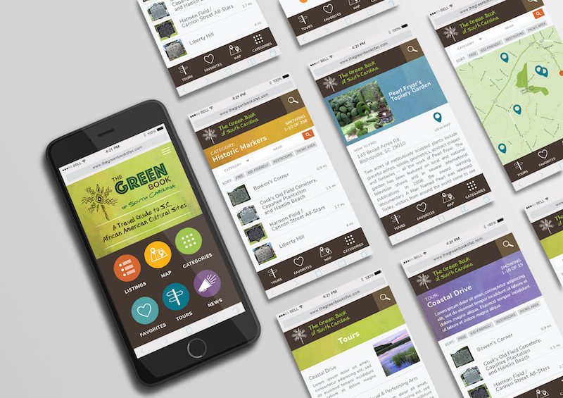Greenbook of South Carolina Tourism Web App